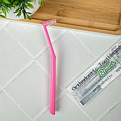 Монопучкова щітка Cleanpik Orthodontic (рожева), 1 шт