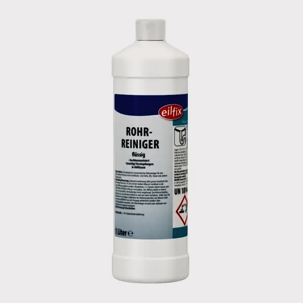Висококонцентрований засіб для прочищення труб Eilfix Rohrreiniger 1л, фото 1