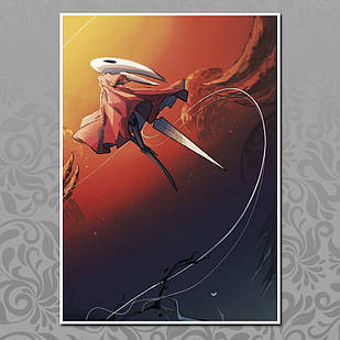 Плакат А3 Hollow Knight 002