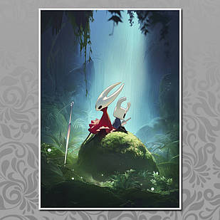 Плакат А3 Hollow Knight 004