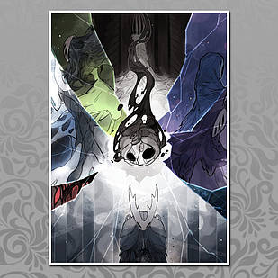 Плакат А3 Hollow Knight 006