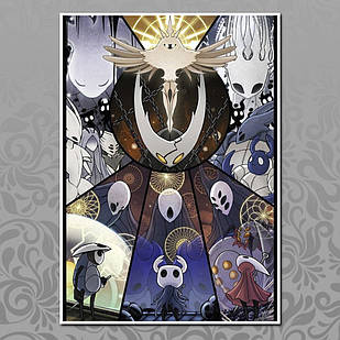 Плакат А3 Hollow Knight 007