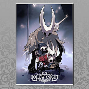Плакат А3 Hollow Knight 008