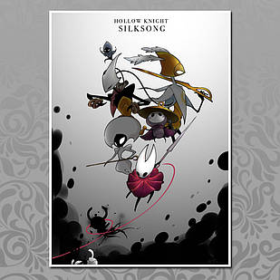 Плакат А3 Hollow Knight 015