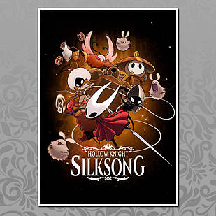 Плакат А3 Hollow Knight 017
