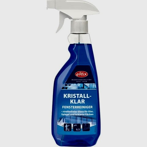 Миючий засіб для вікон Eilfix Kristall Klar 0,5 л, фото 1