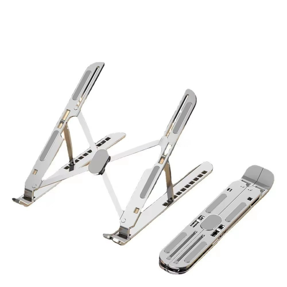 Підставка тримач для ноутбука або планшета JN501, срібляста, фото 1