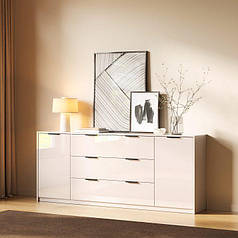 Комод Рома 2.0 Глянець Кашемір 2дв 3шх