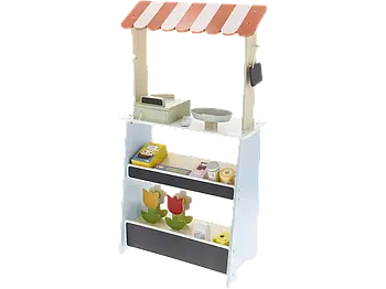 🎁 Дитячий дерев’яний магазин Lupilu з аксесуарами | Lidl Німеччина | Освітня іграшка