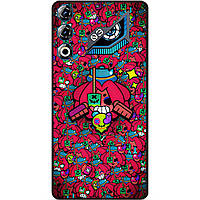 Силіконовий чохол бампер для ZTE Nubia Neo 3 GT 5G Стікери Бравл Джуджу Brawl