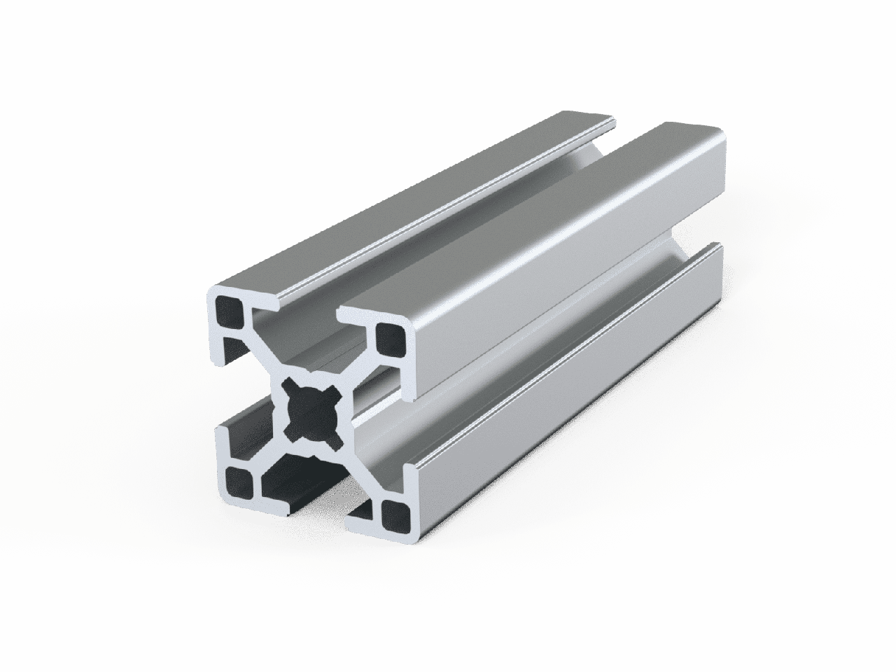 Профіль алюмінієвий верстатний 30х30 мм T-track анодований, фото 1