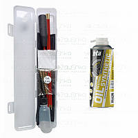 Набір для чищення АК 74 (розбірній шомпол в оплетці 2 йорша вішер в пеналі) + нейтральне мастило Synthetic Oil 100