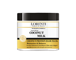 Маска для волосся Lorenti з кокосовим молоком, 500 мл