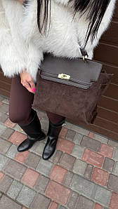 Сумка жіноча, коричнева