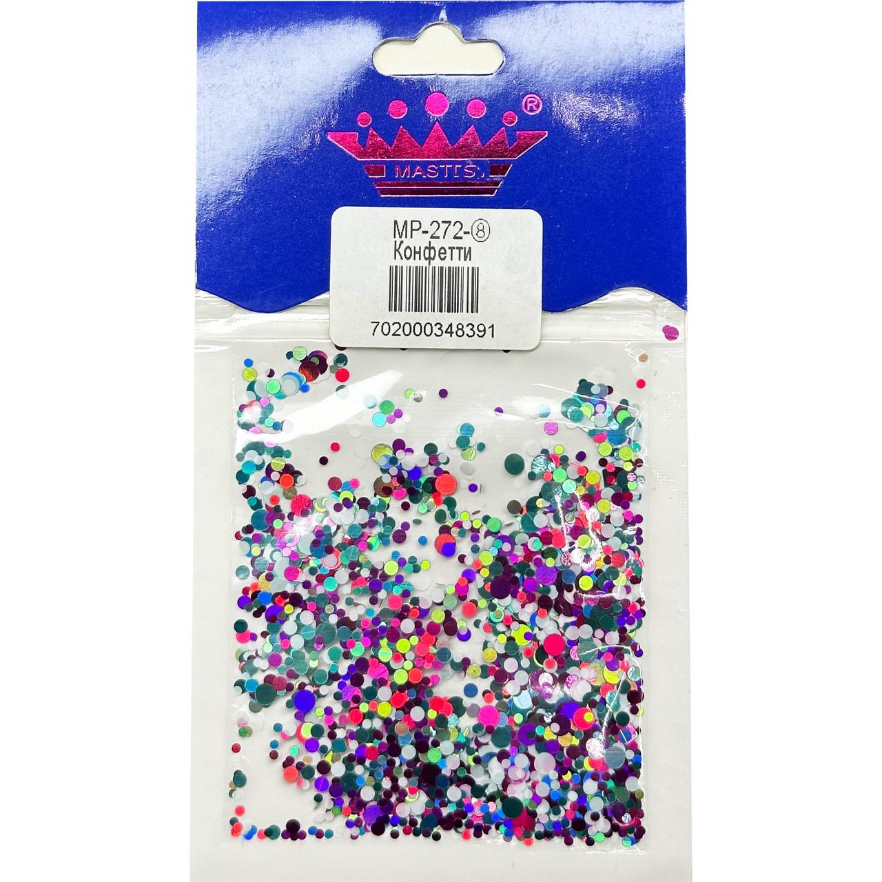 Конфетті (камифубуки) Master Professional 272-8 білий-бірюза-малина