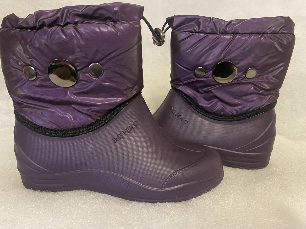 Чобот дитячий (дутики) пінка, комбіновані. Размер 34,35,36,37., фото 1