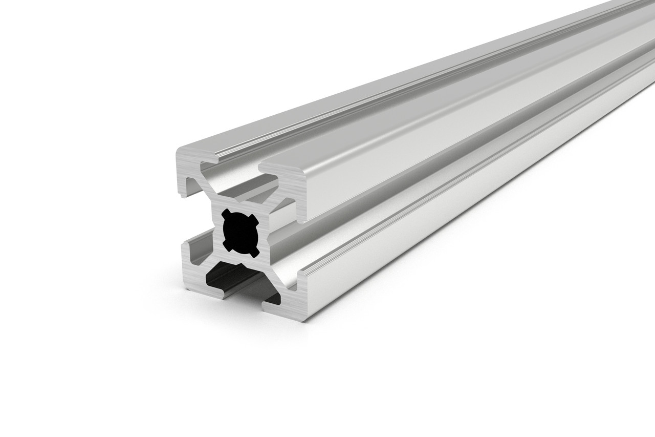 Профіль алюмінієвий верстатний 20х20 мм T-track анодований, фото 1