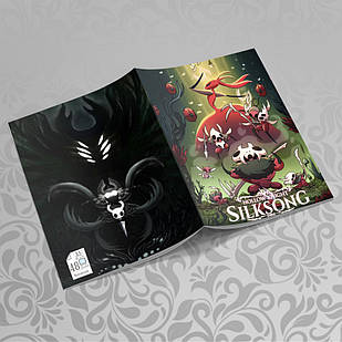 Зошит А5 Hollow Knight (у клітинку на 48 аркушів на скобі) 015