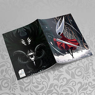 Зошит А5 Hollow Knight (у клітинку на 48 аркушів на скобі) 021