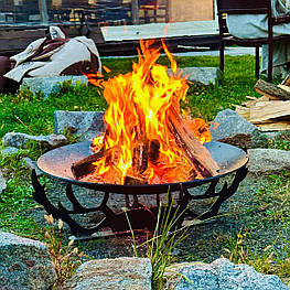 Кострова чаша Рогнарёк 700мм 5мм (вкрита вогнетривкою фарбою).