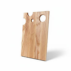 Дошка для подачі сиру прямокутна велика Ясень Lasco 30х20 см