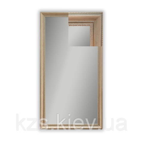 Дзеркало в пластиковій рамі 1400 х 750 мм., фото 1