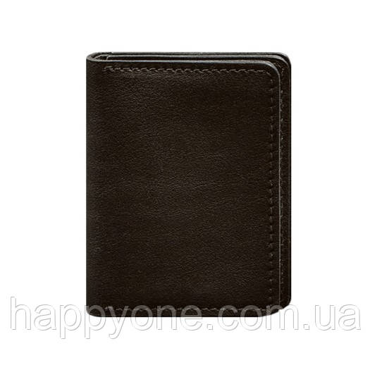 Шкіряна обкладинка для прав або id-паспорта 2.0 (коричнева), фото 1