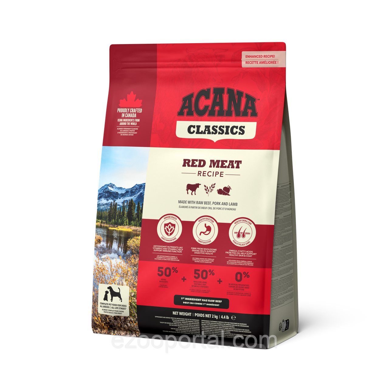 Сухий корм ACANA Red Meat Recipе для собак з ягням 2кг, фото 1