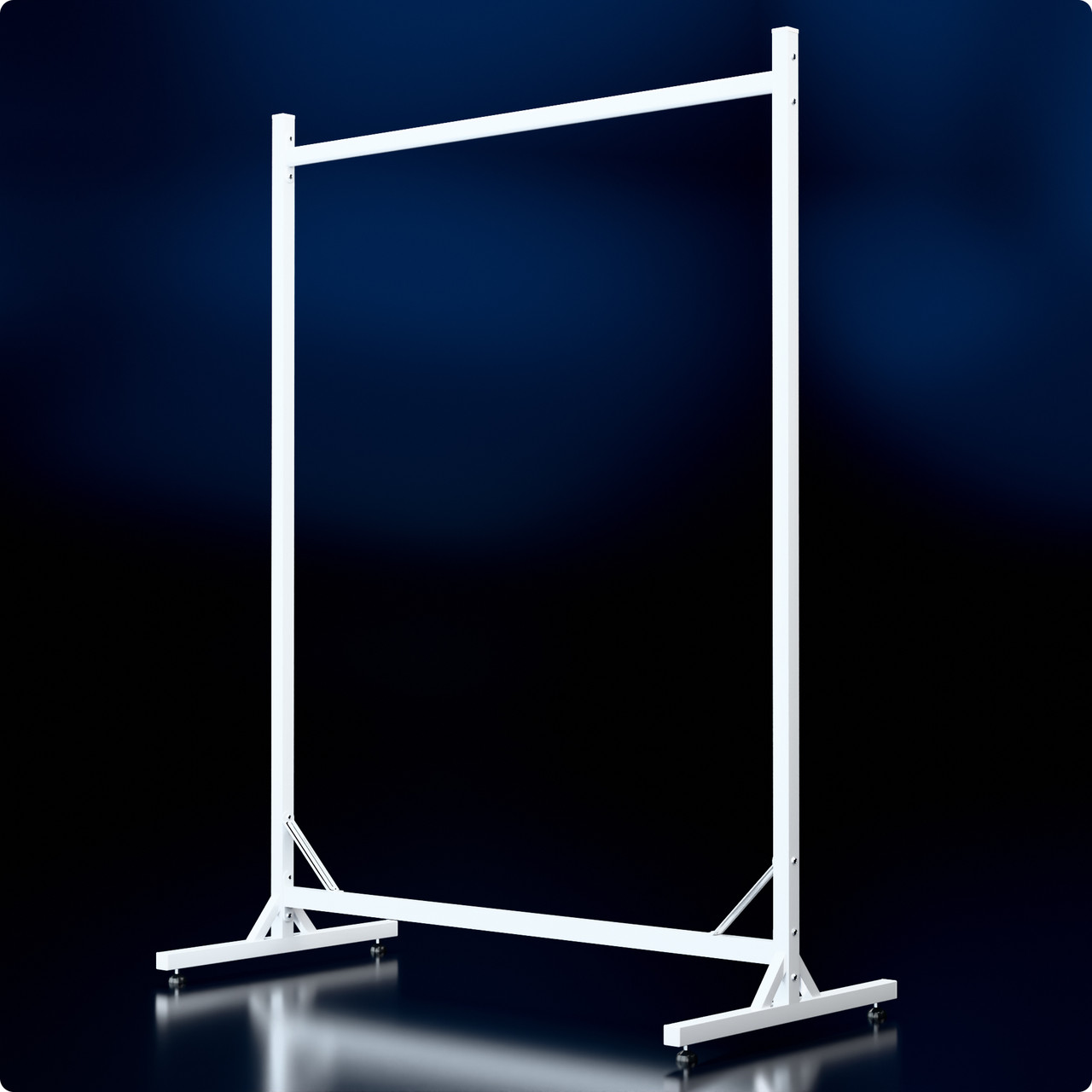 Стійка розбірна "TAIPEI" 1000х1350х500мм. Рейл торговий для одягу, кронштейнів для бутіка., фото 1