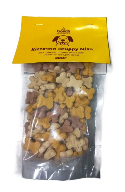 Bosch Puppy Mix 200г печиво для цуценят і собак дрібних та середніх порід
