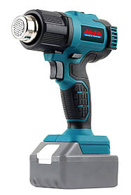 ALFA акумуляторний фен ALHGW600 БЕЗ АКБ І ЗП 21в 4Ам, режим 1-350°С 200 л/хв, режим 2-600°С 300 л/хв