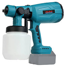Акумуляторний фарбокопульт AL-FA  БЕЗ АКБ І ЗП безщітковий 21в 2Ам 2900 об/хв, зубів-13, регулятор 2-ступінчастий