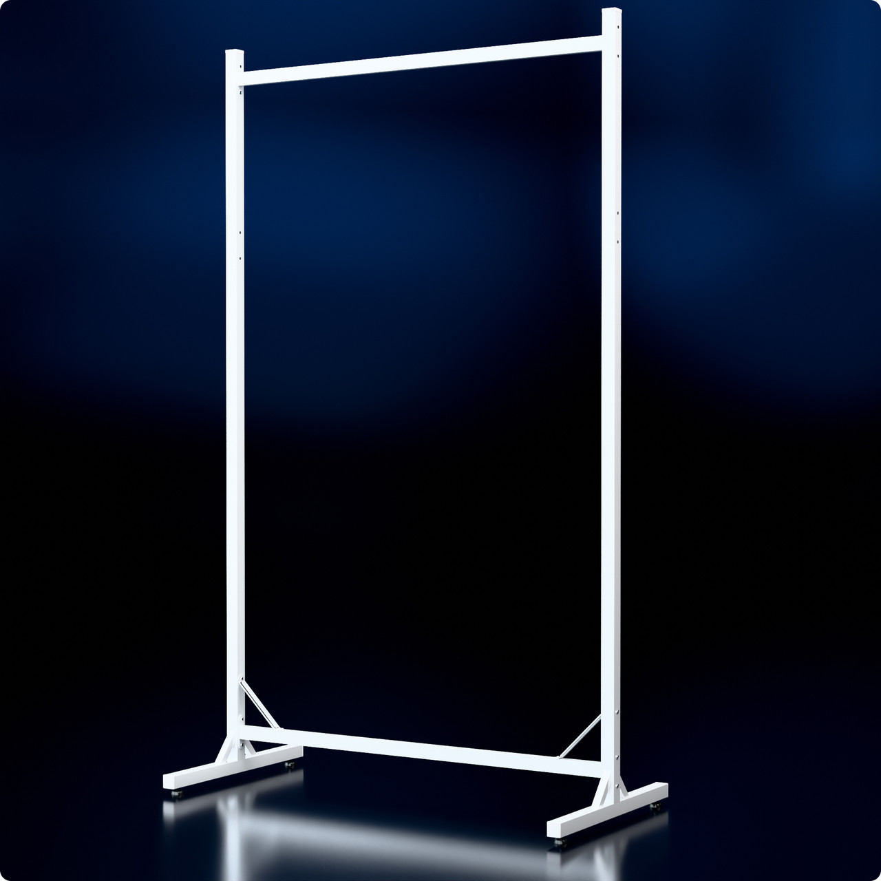 Стійка розбірна "TAIPEI" 1000х1700х500мм. Рейл торговий для одягу, кронштейнів для бутіка., фото 1