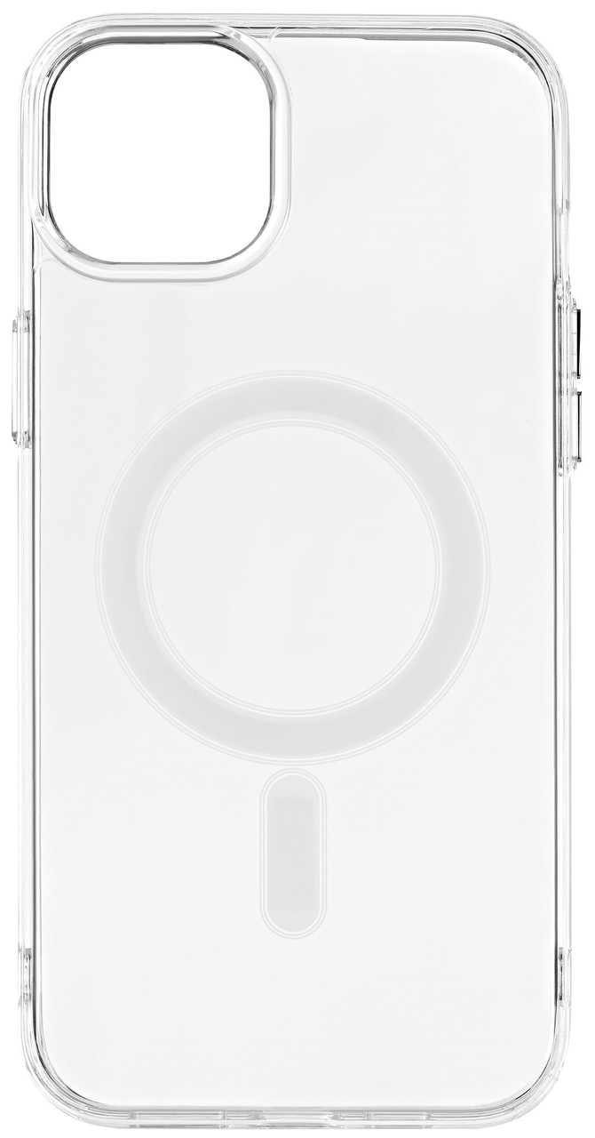 Чохол 2E Basic до Apple iPhone 15 Plus Transparent MagSafe Cover Clear (2E-IPH-15PRM-OCLS-CL), фото 1