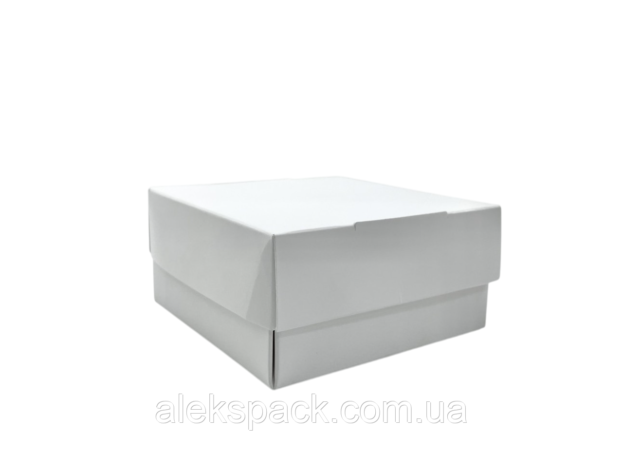 Коробка для суші 100*100*50мм ( комплект дно + кришка) біла 100 шт, фото 1