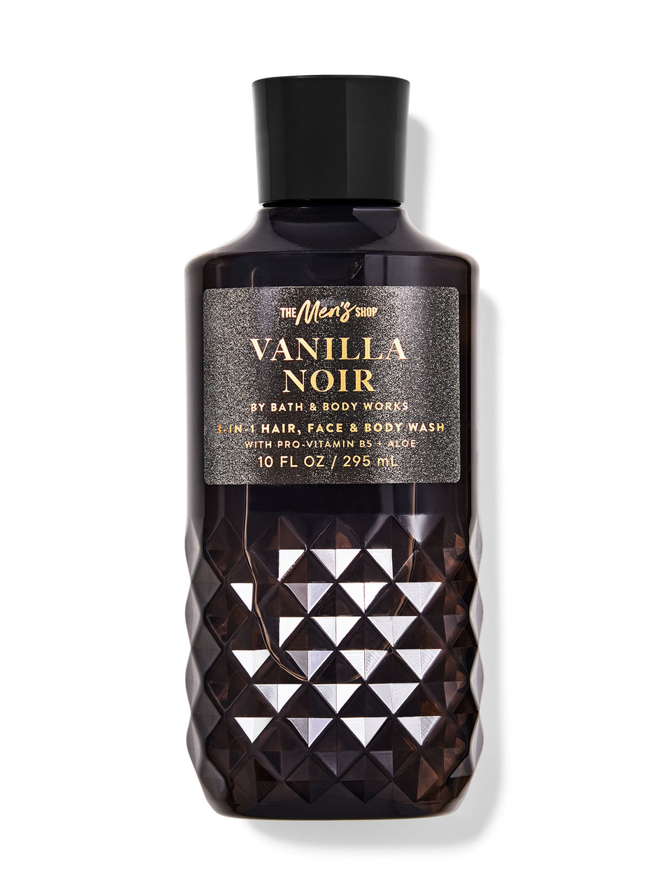 Гель 3-в-1 для волосся, обличчя та тіла Bath & Body Works — Vanilla Noir / 295 мл, фото 1