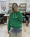 Жіноче худі зелене з жовтим, фото 2