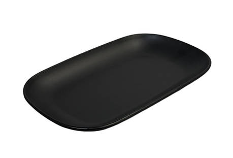 Тарілка овальна 24х15 см Пластиковий посуд багаторазовий Посуд з меламіну Тарілка меламінова, фото 1