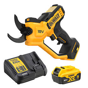 Секатор для обрізки дерев акумуляторний DeWALT DCMPP568P1 18 В 5 Агод Li-Ion садовий секатор на акумуляторі