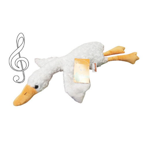 М'яка музична іграшка-подушка Гусь-обнімусь 61 см ТМ Копіця (00276-970), фото 1