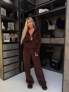 Костюм жіночий спортивний фліс 1076нв р.42-48 New тепле