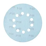 Круг шліфувальний на липучці 225 мм, P100, 10 отворів Procraft KB225.100 для стін і стель 10 шт/уп, фото 3