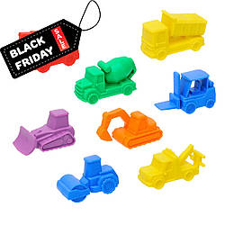 Набір фігурок для сортування "Транспорт. Будівельна техніка" (8 шт.) EDX Education