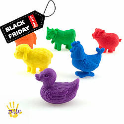 Набір фігурок для сортування "Ферма" - 6 шт. EDX education