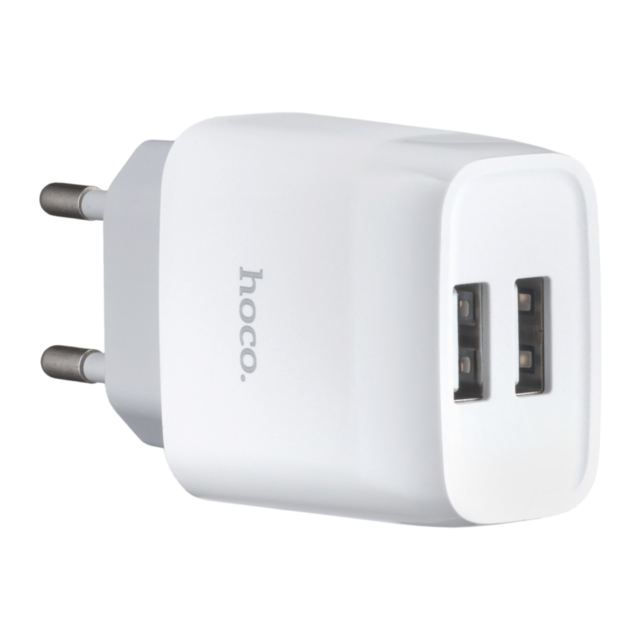МЗП Hoco C73A Glorious dual port charger ( EU ) Білий, фото 1