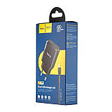 МЗП Hoco N7 Speedy dual port charger set Lightning ( EU ) Чорний, фото 2