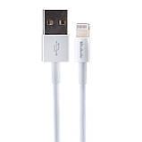 МЗП McDodo Dual USB Charger ( EU Plug ) + Lightning Cable 1m Travel Set CH-6720 Білий, фото 3