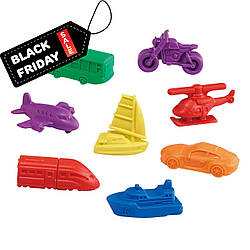 Фігурки Транспорт. XL розмір (8 шт) EDX Education