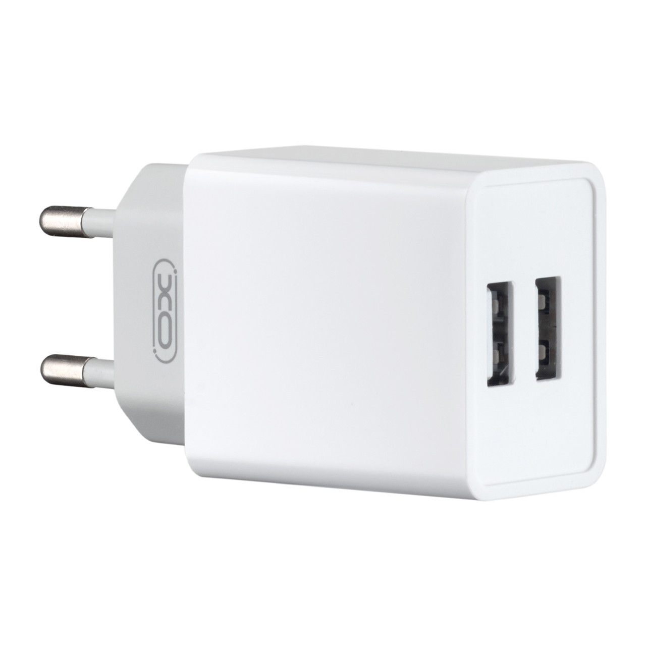 МЗП XO L65EU 2.4A two USB charger Білий, фото 1