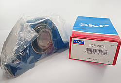 Підшипниковий вузел UCP207 SKF розміри: 35 корпусний типу UCP